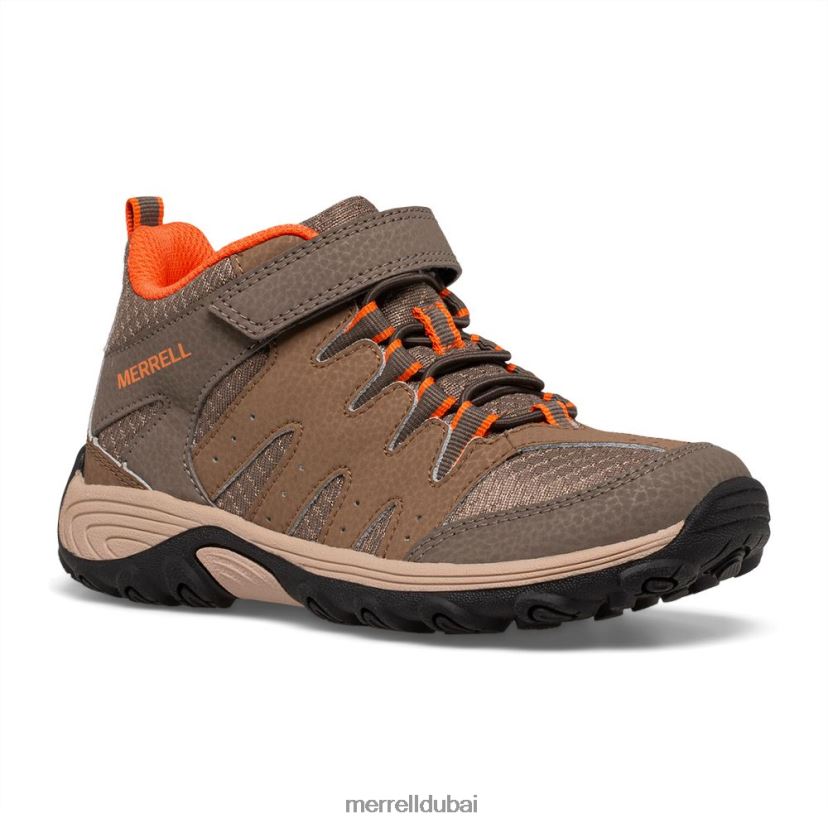 Merrell التمهيد المناطق النائية 2 (mk266230) Z2ZJ821452 دخان السلاح / الطين