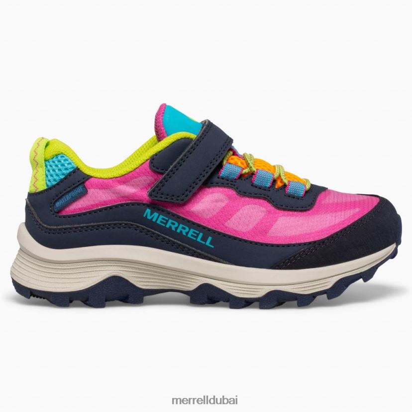 Merrell مكيف موآب منخفض السرعة ومقاوم للماء (mk166216) Z2ZJ821367 البحرية/متعددة