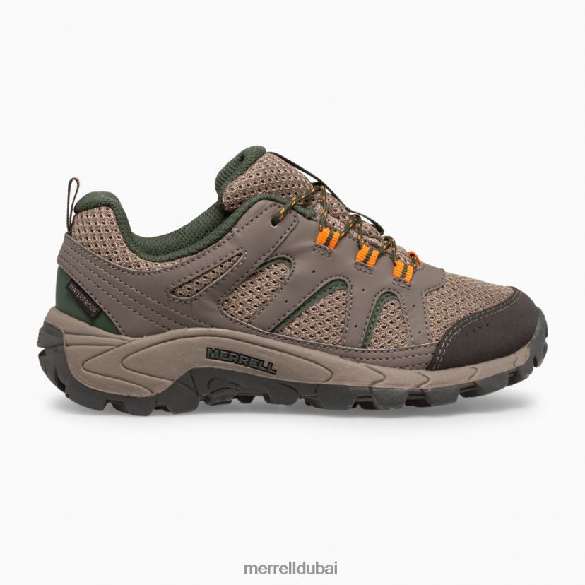 Merrell حذاء رياضي أوككريك برباط منخفض مقاوم للماء (mk264771) Z2ZJ821448 جلمود