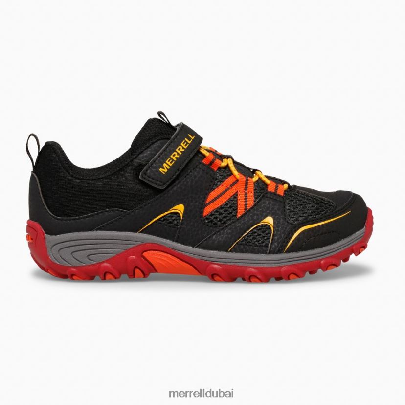 Merrell حذاء درب المطارد (mk265717) Z2ZJ821460 أسود/رمادي/أحمر