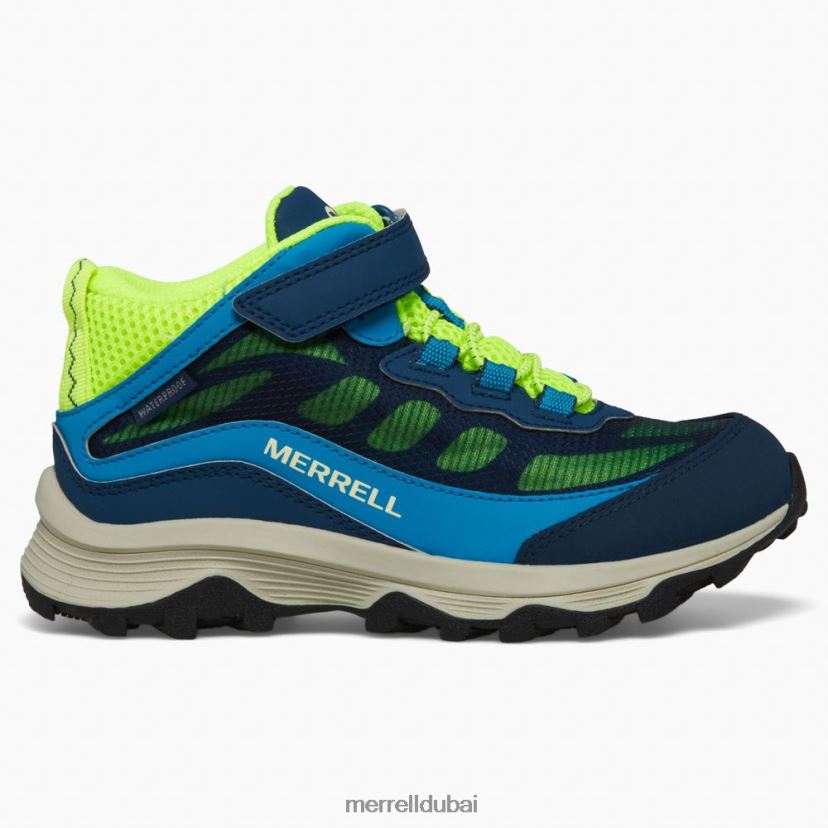 Merrell مكيف موآب سبيد منتصف مقاوم للماء (mk267121) Z2ZJ821384 البحرية / مرحبا أي