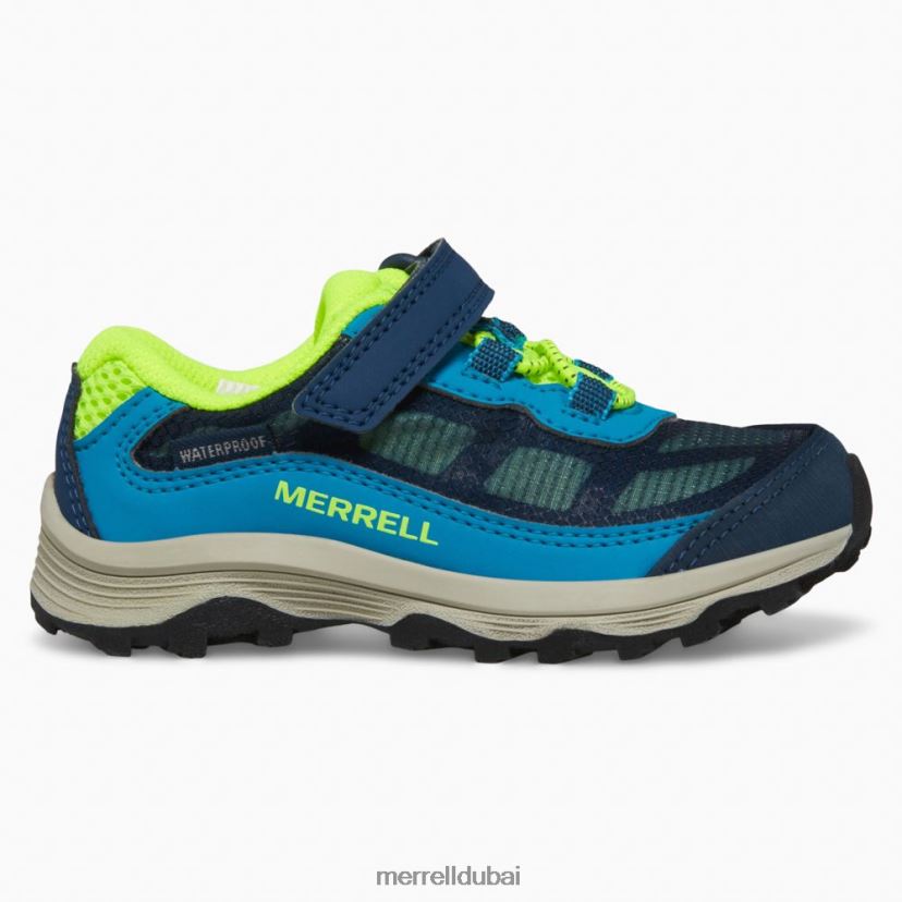 Merrell مواب سرعة منخفضة تكييف الابن. حذاء رياضي مقاوم للماء (ml267122) Z2ZJ821368 البحرية / مرحبا أي