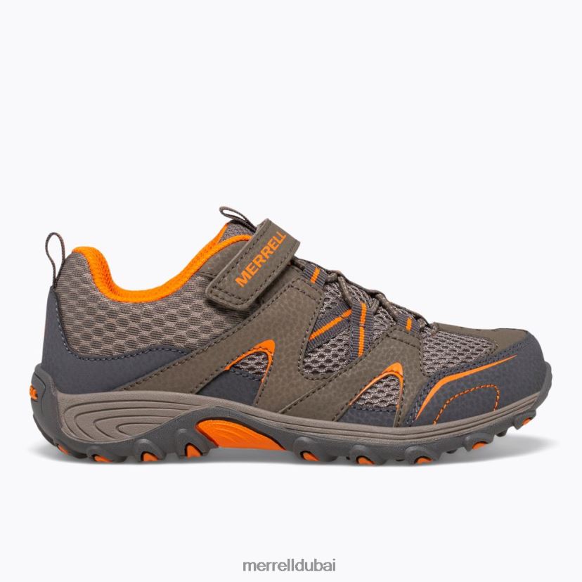 Merrell حذاء مطاردة الدرب (my57109) Z2ZJ821462 دخان السلاح / برتقالي