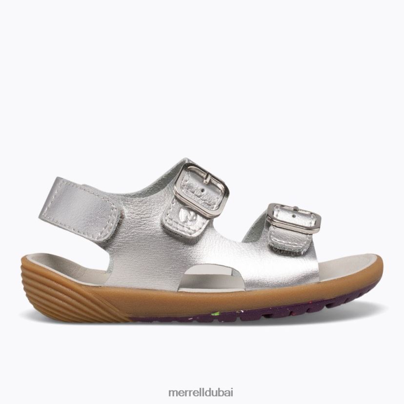 Merrell صندل بخطوات عارية (ml161231) Z2ZJ821402 فضة