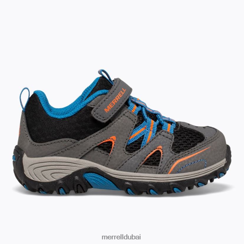 Merrell درب المطارد الابن. حذاء (ml262595) Z2ZJ821342 رمادي/أسود