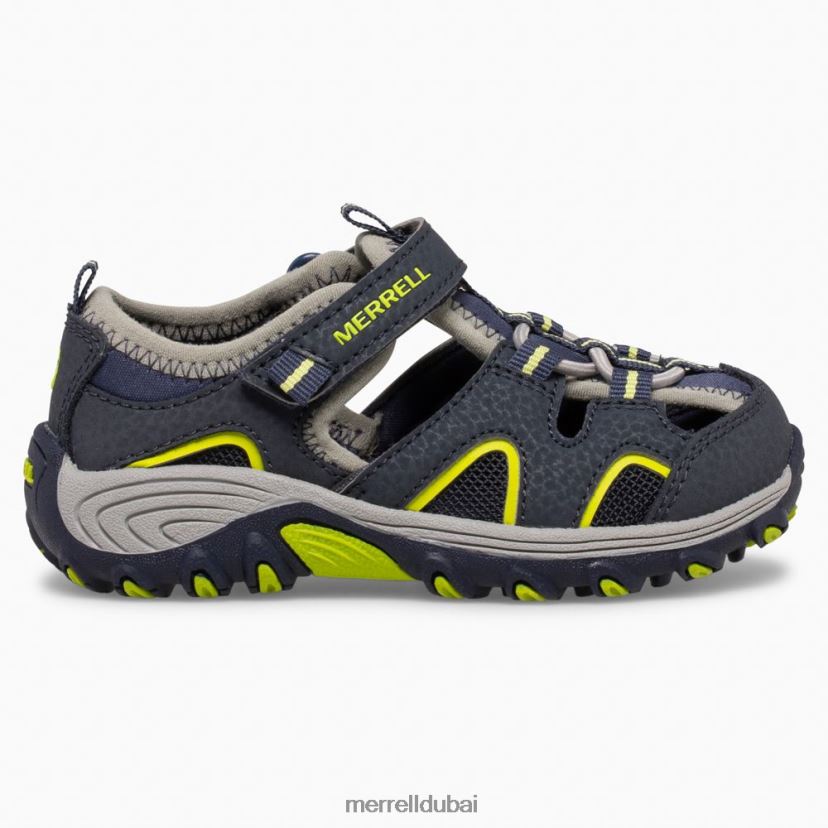 Merrell صندل هايدرو إتش تو أو هايكر جونيور (ml265932) Z2ZJ821406 البحرية / الجير