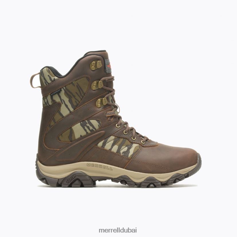 Merrell موآب 2 تيمبر 8 بوصة مقاوم للماء حراريًا (j004643) Z2ZJ82657 الحلوى/البلوط