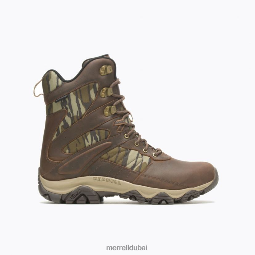 Merrell موآب 2 تيمبر 8 بوصة مقاوم للماء (j004647) Z2ZJ82636 الحلوى/البلوط