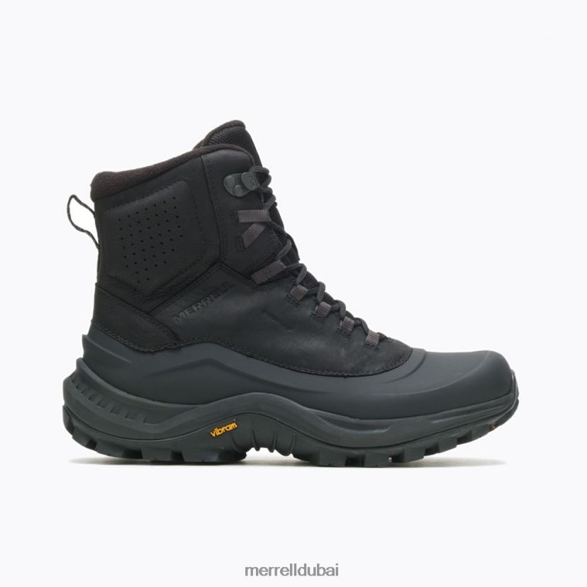 Merrell ثيرمو أونس 2 منتصف مقاوم للماء (j035287) Z2ZJ82706 أسود