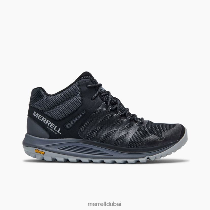 Merrell نوفا 2 منتصف مقاوم للماء (j035579) Z2ZJ82208 أسود