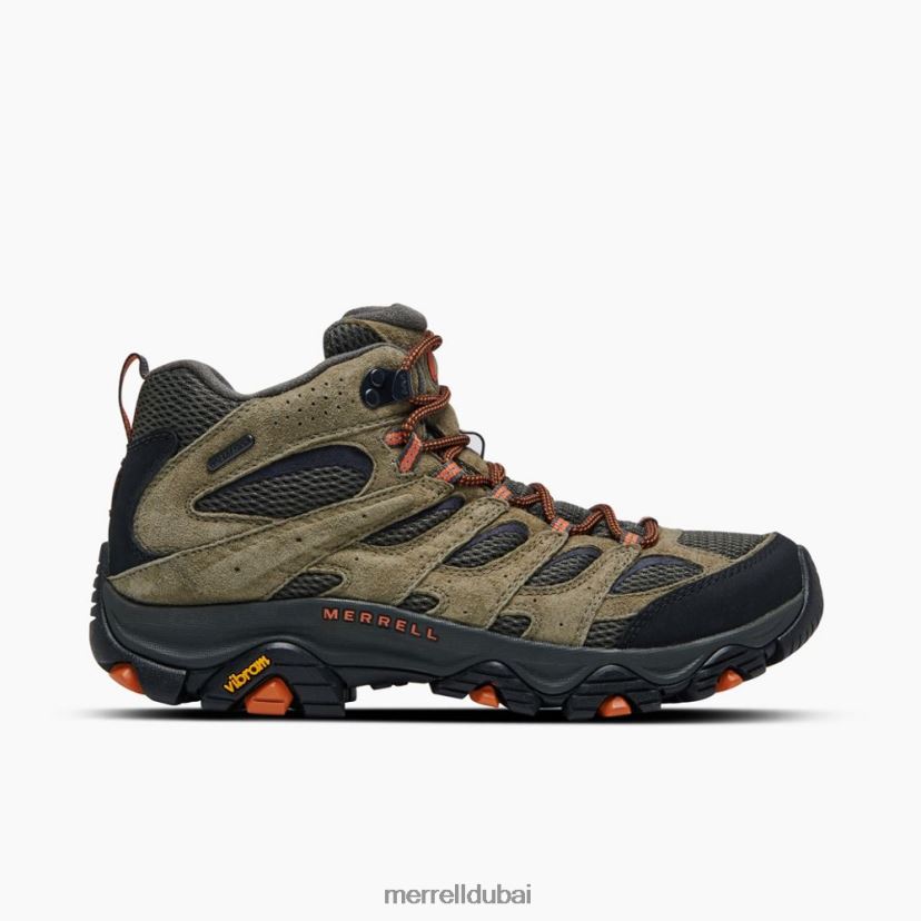Merrell موآب 3 منتصف مقاوم للماء (j035841) Z2ZJ82127 زيتون