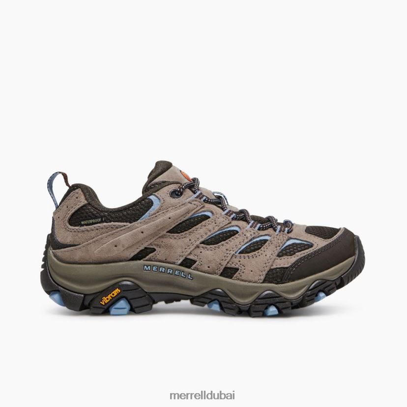Merrell موآب 3 مقاوم للماء (j035856) Z2ZJ821029 الرمادي الداكن