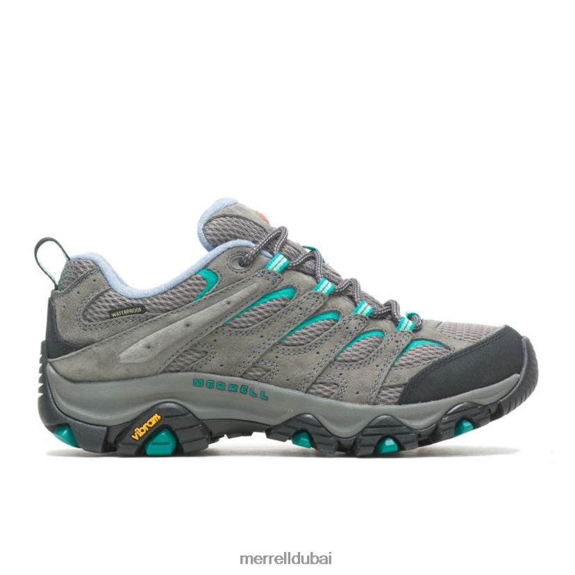 Merrell موآب 3 مقاوم للماء (j035860) Z2ZJ821030 الجرانيت/البحرية