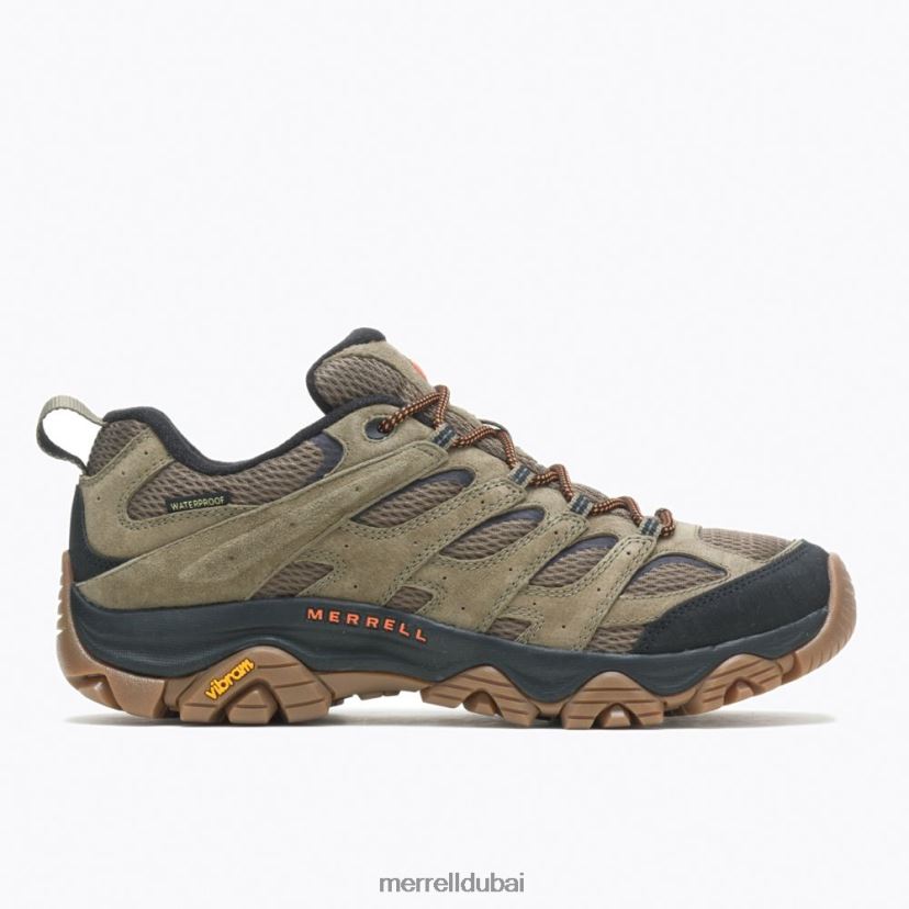 Merrell موآب 3 مقاوم للماء (j036553) Z2ZJ8276 زيتون/صمغ