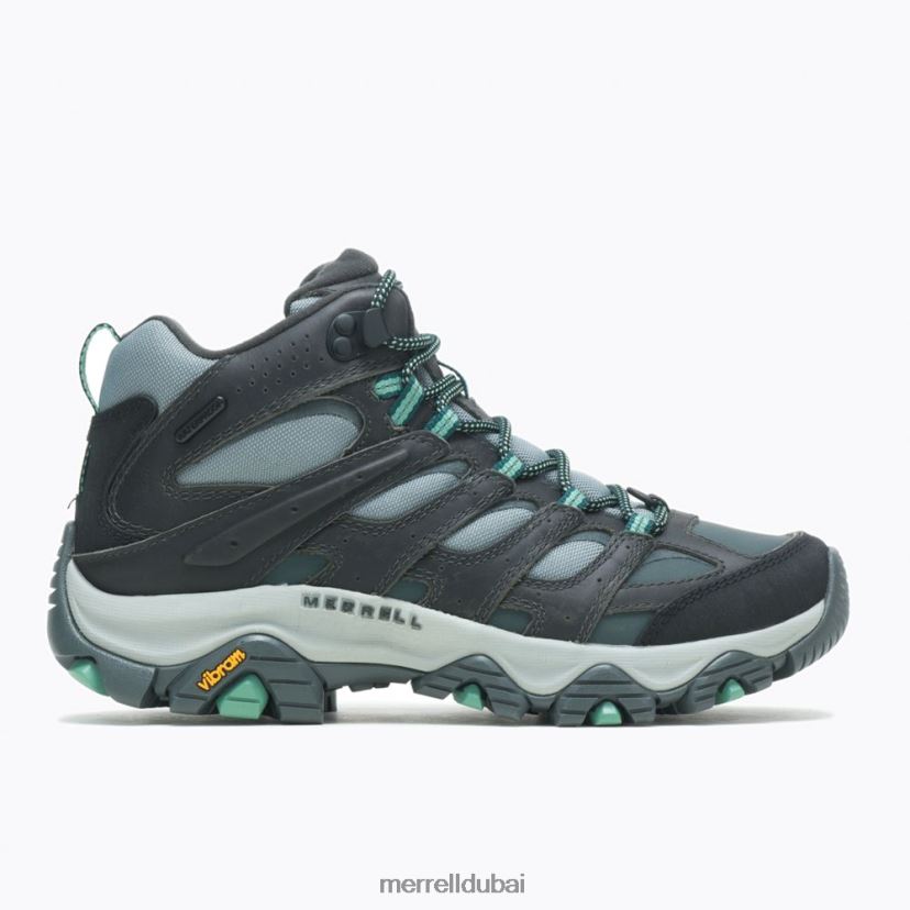 Merrell موآب 3 ثيرمو متوسط ​​مقاوم للماء بعرض عريض (j036650w) Z2ZJ821147 صخرة / اليشم