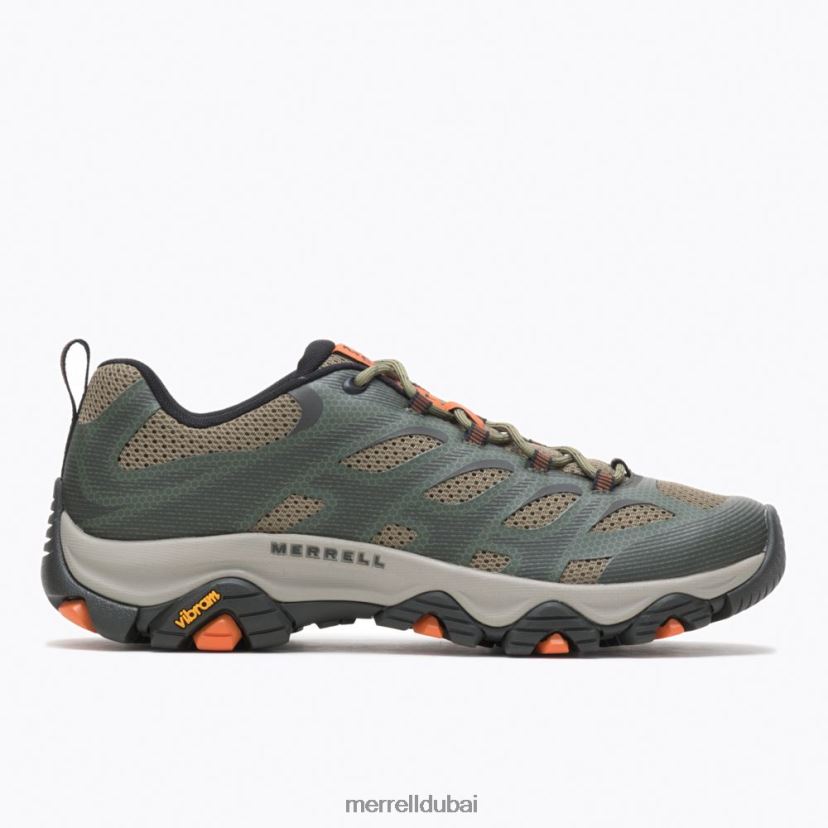 Merrell موآب 3 إيدج (j135549) Z2ZJ82362 عشب / الطحلب