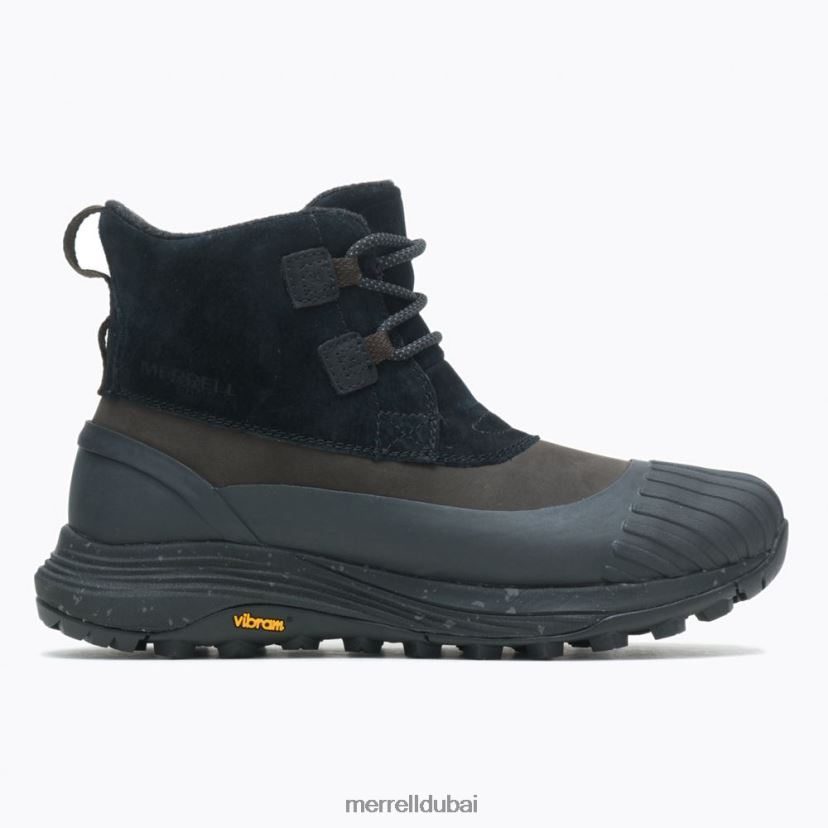 Merrell صفارة الإنذار 4 ثيرمو ديمي مقاومة للماء بعرض عريض (j036750w) Z2ZJ821072 أسود
