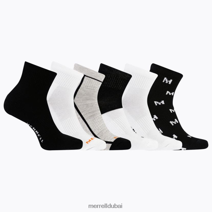 Merrell وسادة ربعية مكونة من 6 قطع (jss27019-001) Z2ZJ82221 أسود متنوع