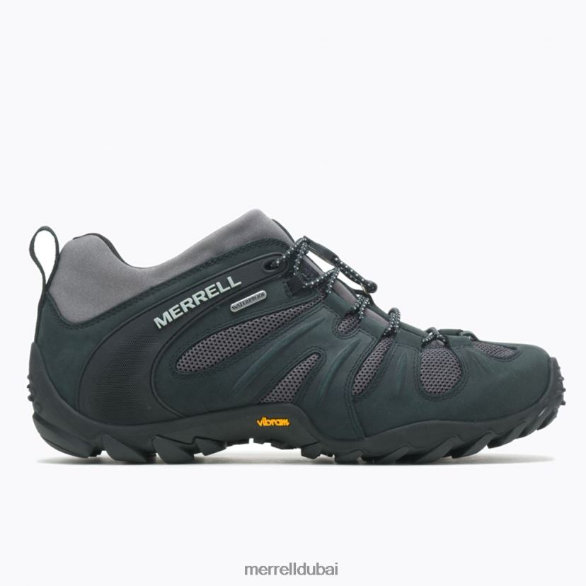 Merrell الحرباء 8 تمتد للماء (j034177) Z2ZJ82182 أسود/رمادي
