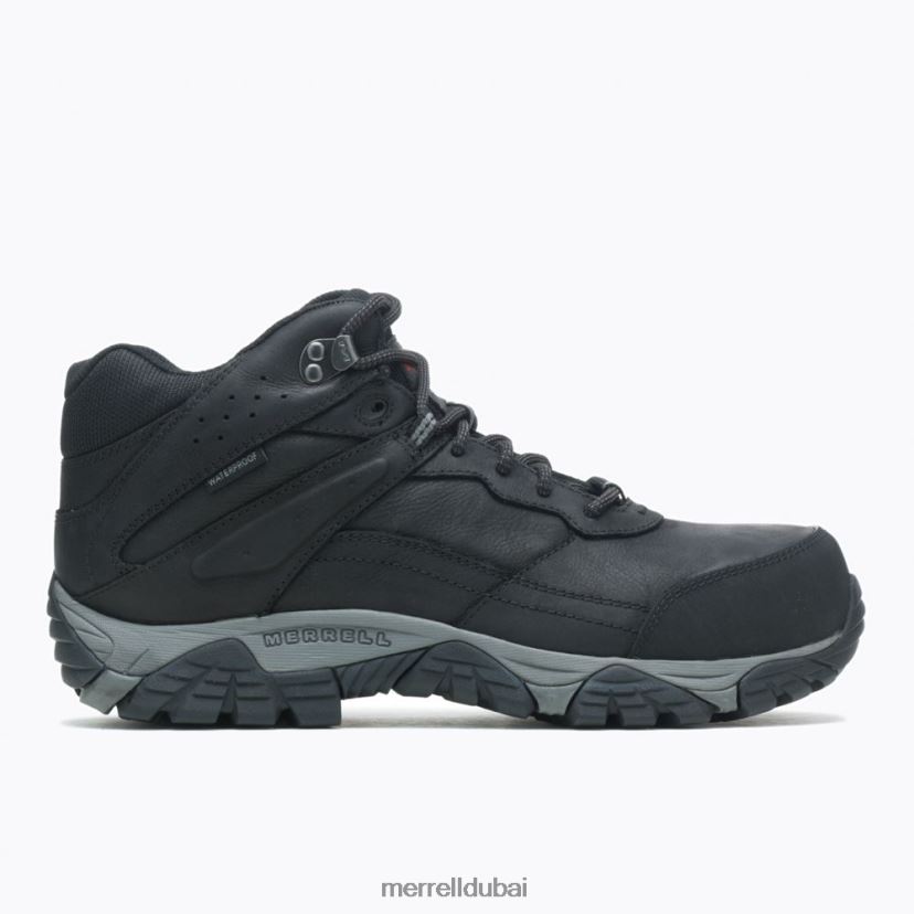Merrell مواب أدفينتشر ميد من ألياف الكربون المقاومة للماء بعرض عريض (j004631w) Z2ZJ82495 أسود