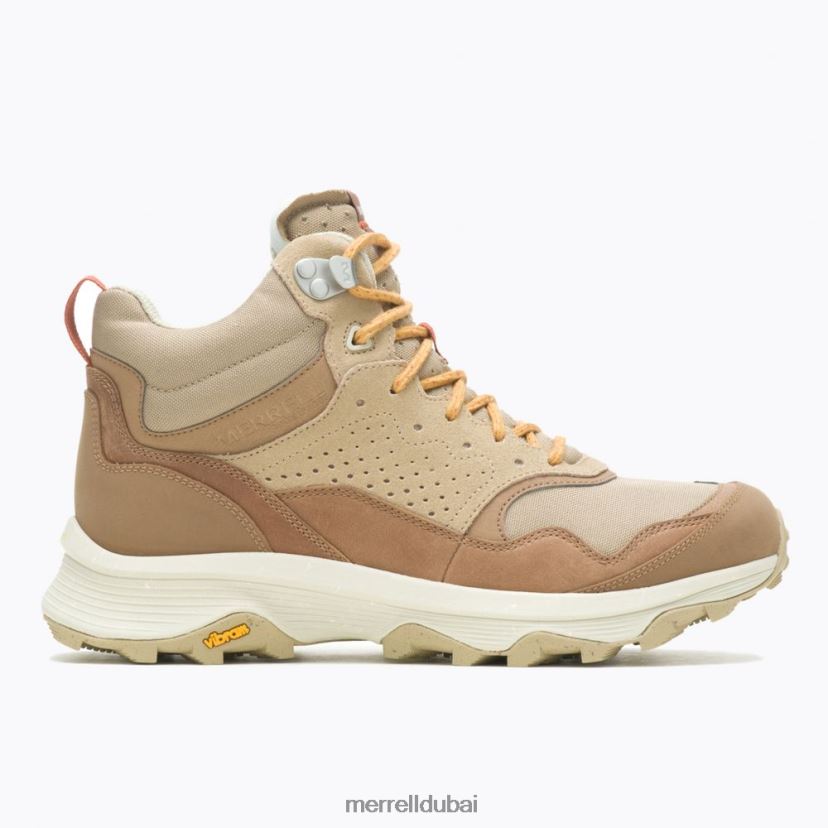 Merrell سبيد سولو ميد مقاوم للماء (j005386) Z2ZJ82829 التبغ/الذهب