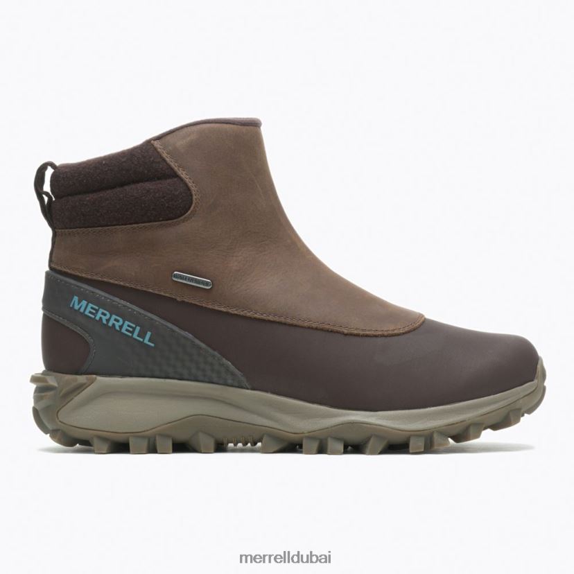 Merrell ثيرمو كيرونا بسحاب متوسط ​​مقاوم للماء (j035092) Z2ZJ821329 فخار