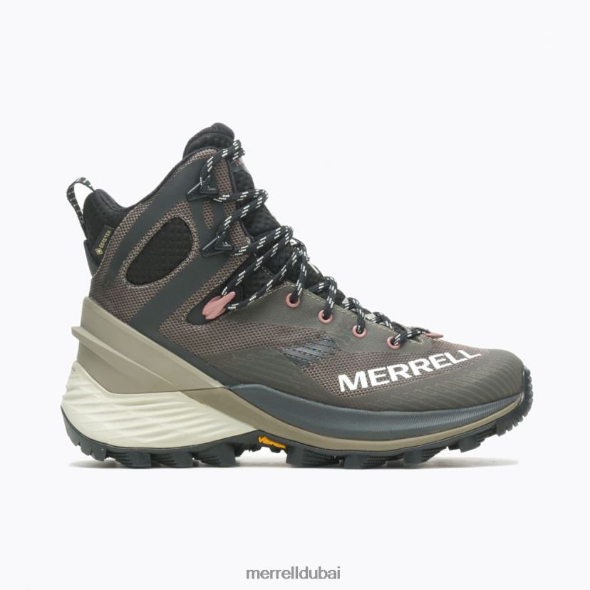 Merrell المارقة المتجول منتصف جور تكس (j037344) Z2ZJ82833 الرمادي الداكن