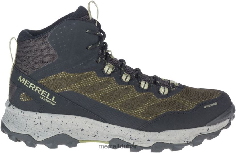 Merrell سبيد سترايك ميد مقاوم للماء (j066879) Z2ZJ82780 زيتون