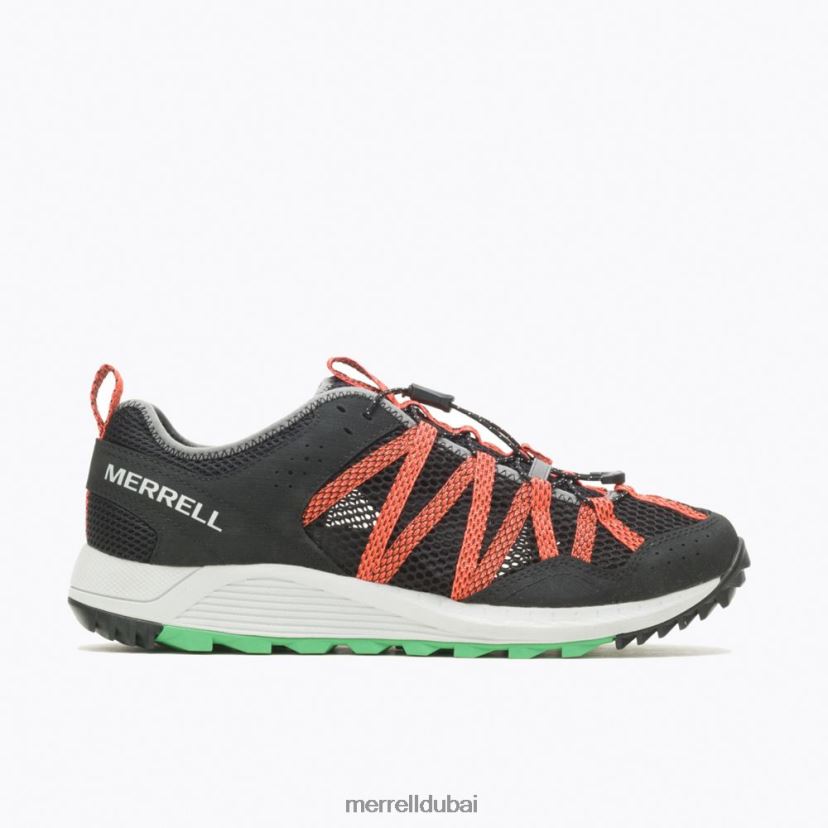 Merrell وايلدوود ايروسبورت (j067675) Z2ZJ82698 أسود/يوسفي