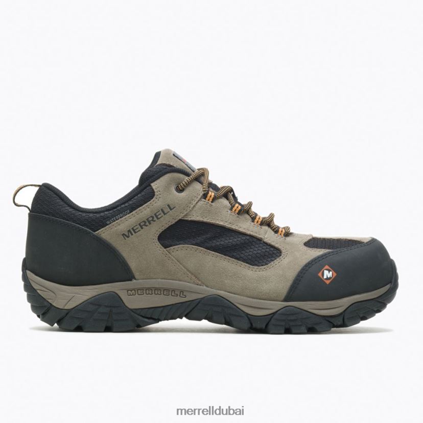 Merrell حذاء عمل موآب أونسيت مقاوم للماء بمقدمة مدببة (j099505) Z2ZJ82385 جوز