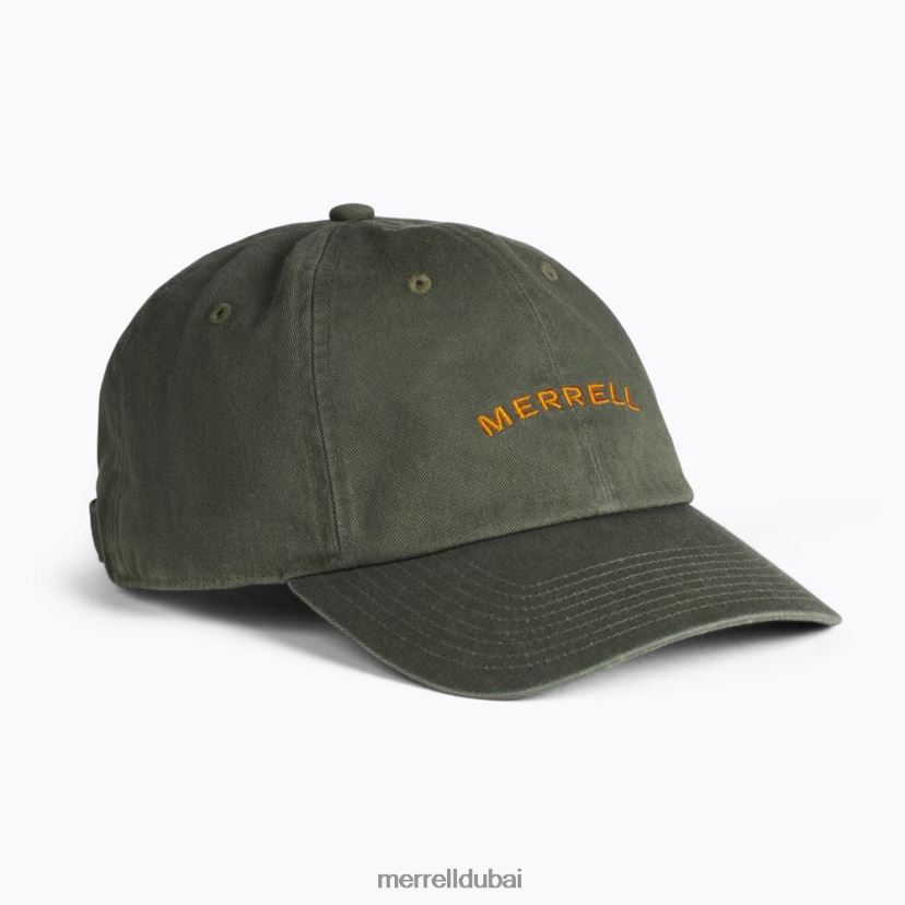 Merrell قبعة صغيرة للأب (jaf26657-326) Z2ZJ82319 زيتون مغبر