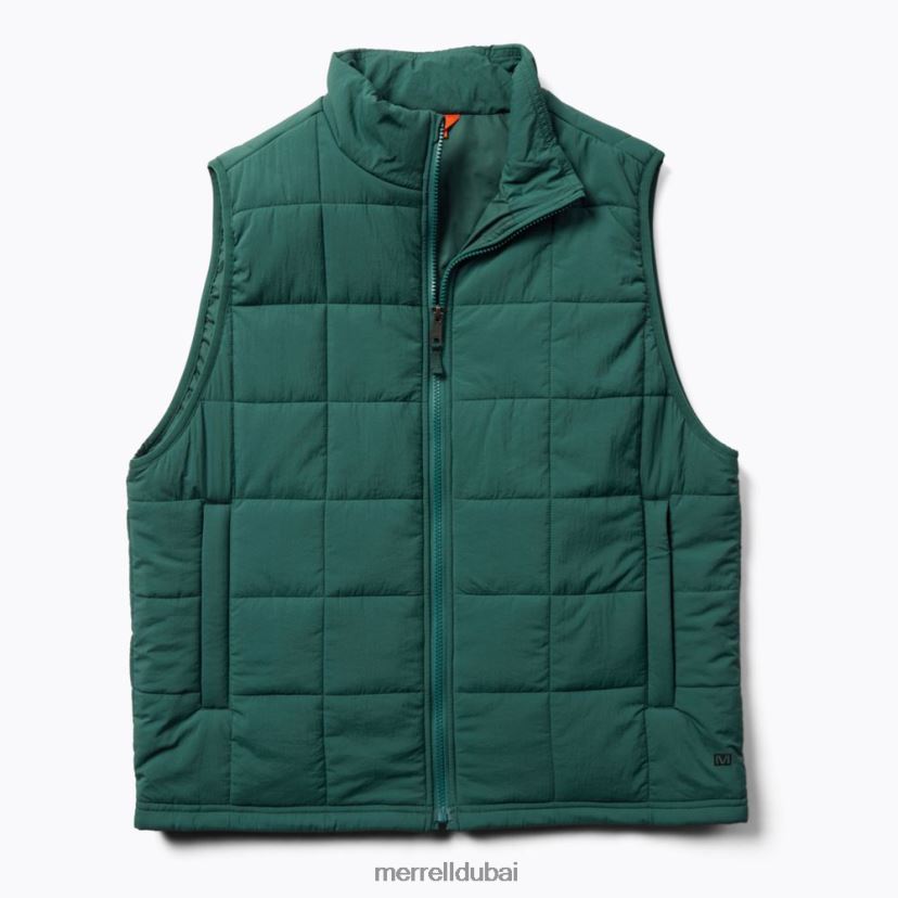 Merrell سترة معزولة للتضاريس (jmf26570-325) Z2ZJ82746 طحلب البحر