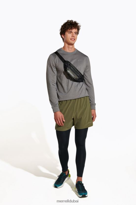 Merrell درب الجري القصير (jmf26581-326) Z2ZJ82406 زيتون مغبر