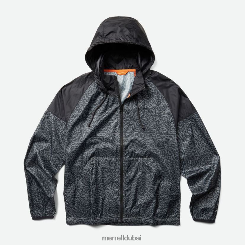 Merrell ألدر غلاف الرياح القابل للتعبئة (jms26322-903) Z2ZJ82776 طباعة روك ميني كامو