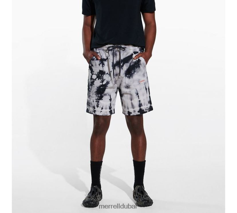 Merrell الكشفية قصيرة (jms26400-018) Z2ZJ82762 صبغة ربطة عنق سوداء