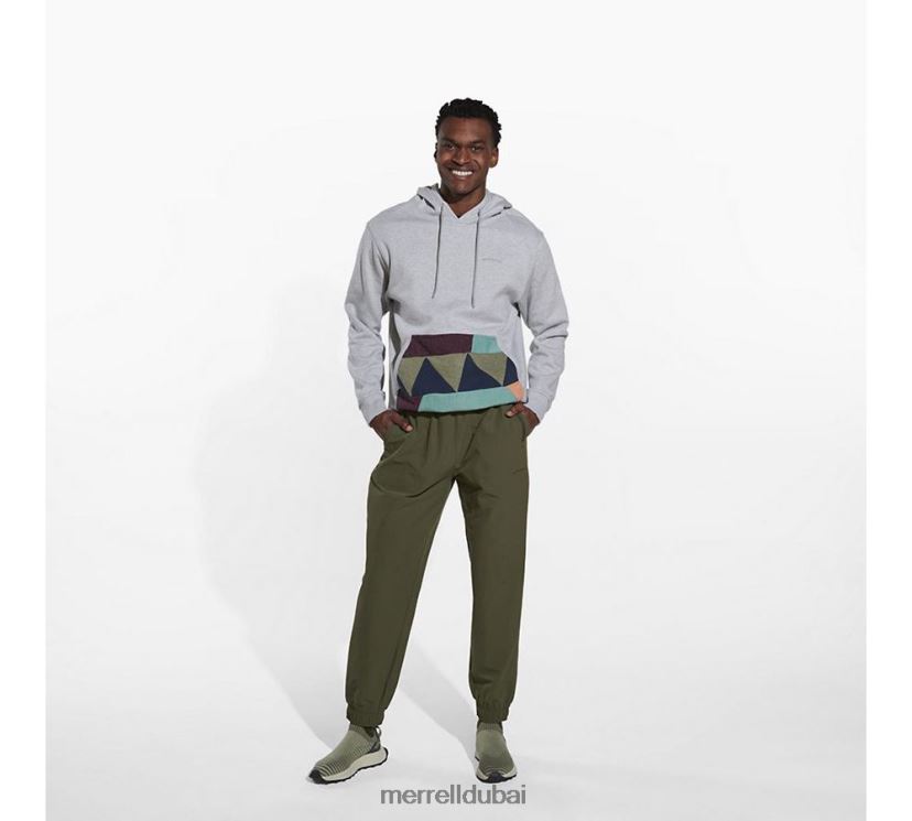 Merrell خردة كنزة صوفية (jms26641-050) Z2ZJ82557 هيذر رمادي