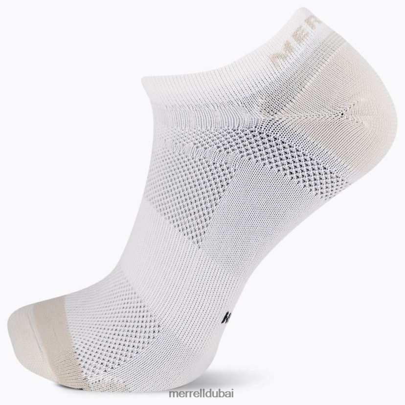 Merrell جورب خفيف الوزن بدون عرض (jss27017-100) Z2ZJ82220 أبيض