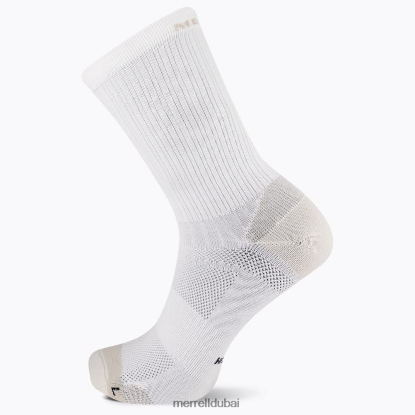 Merrell جورب خفيف للطاقم (jss27021-100) Z2ZJ82471 أبيض