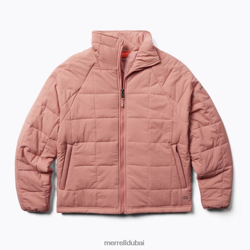 Merrell سترة معزولة للتضاريس (jwf26547-627) Z2ZJ821323 ارتفع الرماد