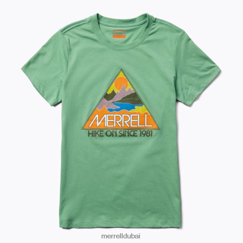 Merrell تي شيرت مثلث (jws26825-306) Z2ZJ821006 يشم